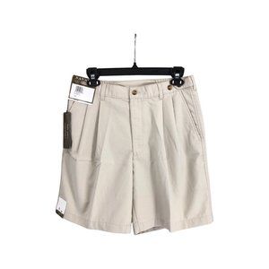 New Savane Shorts Mens 32 Classics Traditions Wrinkle Free Pleated